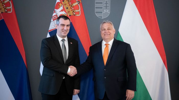 Orbán Viktor: Magyarország elkötelezett támogatója a szerb uniós csatlakozásnak