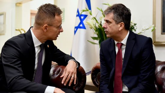 Magyarország támogatja azt a kezdeményezést, amely békét hozhat a Közel-Keletre