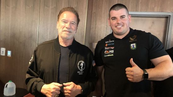 Schwarzenegger segített a magát hányásig hajszoló magyar sportolón