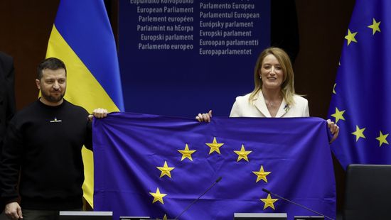 Az EP elnöke további nyugati fegyverszállítmányokat szorgalmazott Ukrajnában