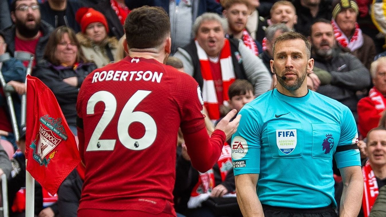 English Premier League - Liverpool vs Arsenal FC Andy Robertson