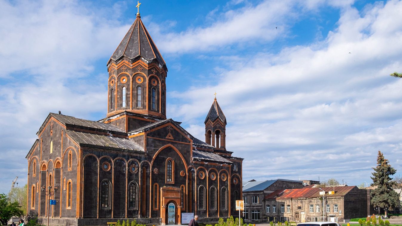 Armenia shirak region gyumri historic district kumayri saviors surp amenaprkich church