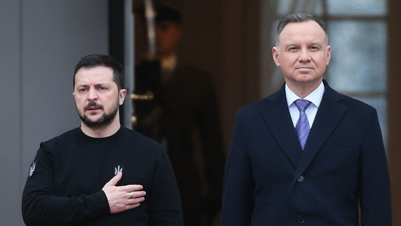 Fuldokló emberhez hasonlította Ukrajnát a lengyel elnök