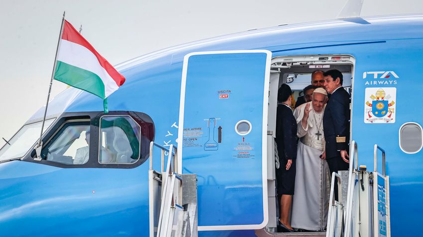 Így búcsúzott el Ferenc pápa Magyarországtól