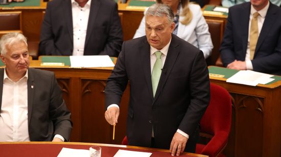 Orbán Viktor válasza Kálmán Olgának: Ami zajlik, az az azonnali sértések órája