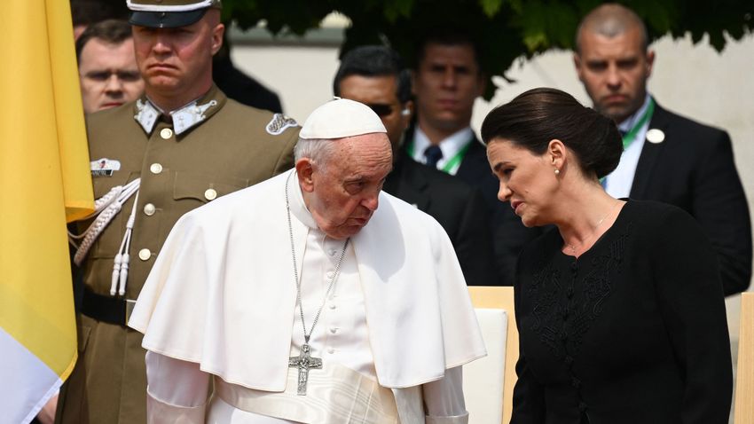 Kiderült, mikor fogadja Ferenc pápa Novák Katalint