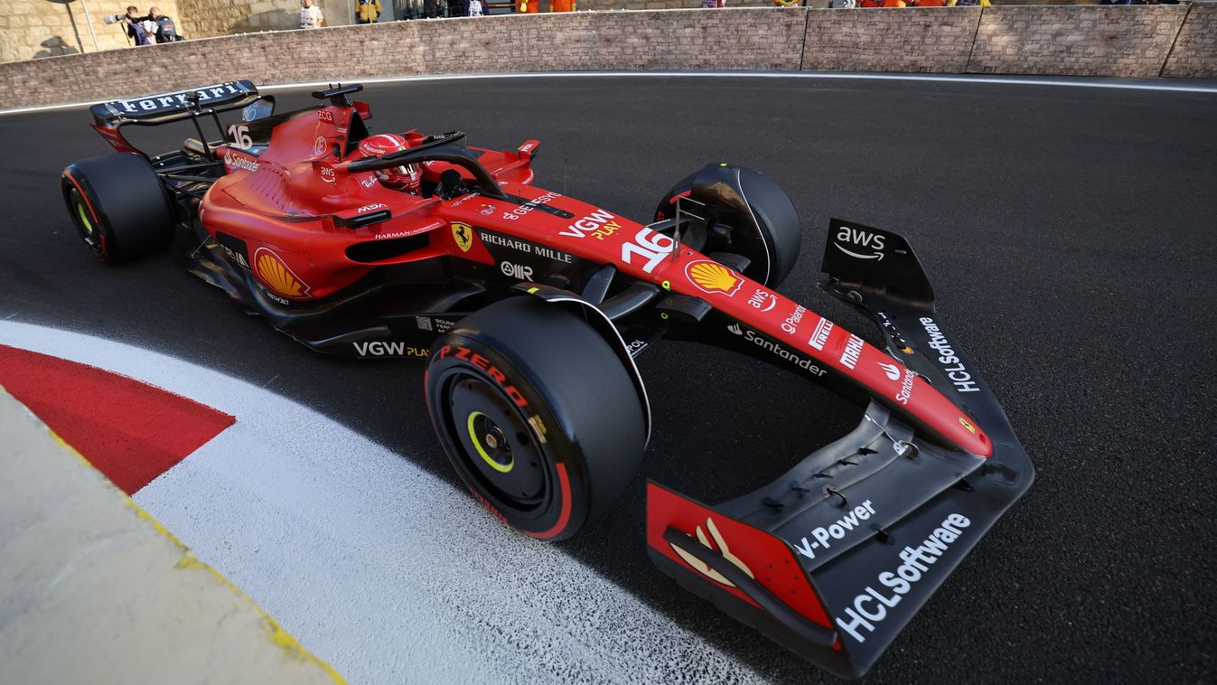 Formula One Grand Prix of Azerbaijan Charles Leclerc