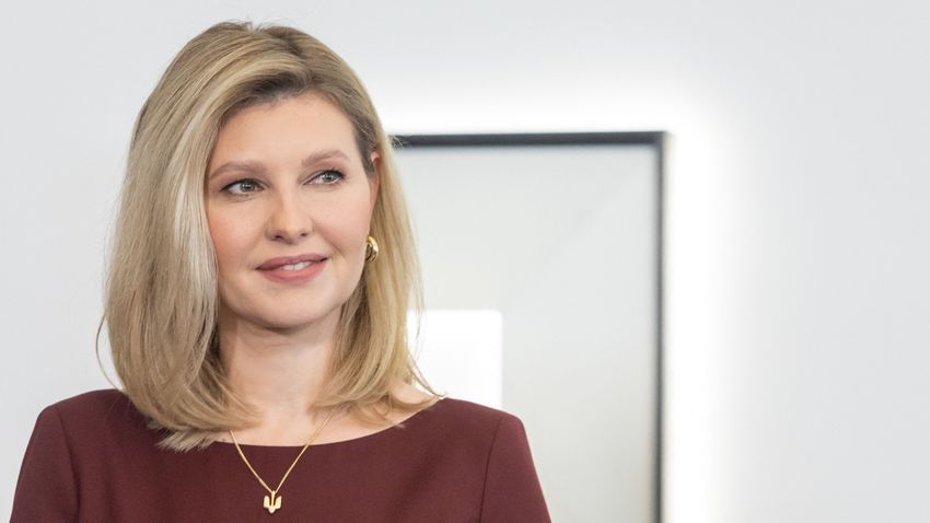 Olena Zelenska a legbefolyásosabb top százban