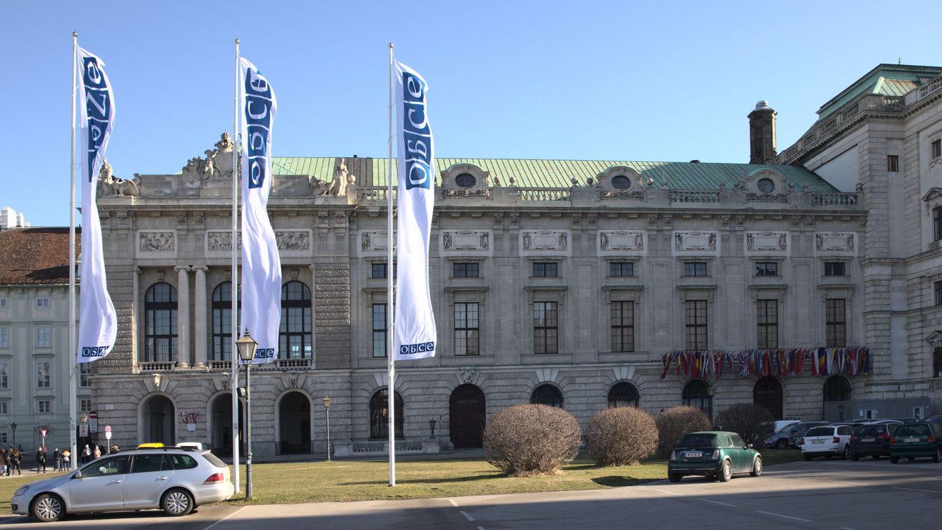 Az Európai Biztonsági és Együttműködési Szervezet Állandó Tanácsának központja Bécsben (Fotó: Wikimedia Commons / StagiaireMGIMO)