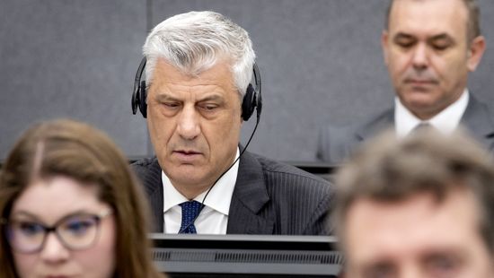 Megkezdődött a volt koszovói elnök pere