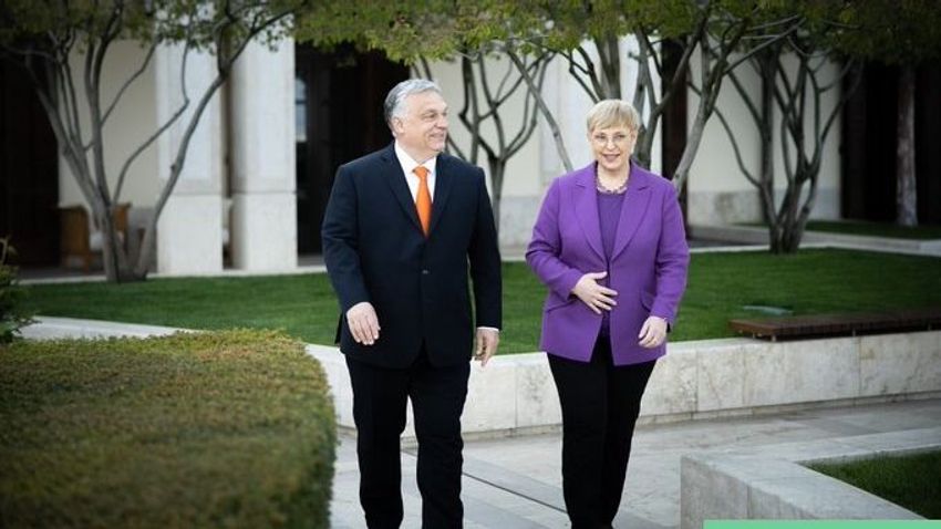 Orbán Viktor ma találkozott a szlovén elnökkel Orbán Viktor ma találkozott a szlovén elnökkel