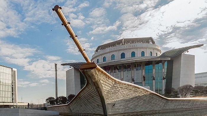 A ma útjára induló 10. Színházi Olimpia jelképe a bárka