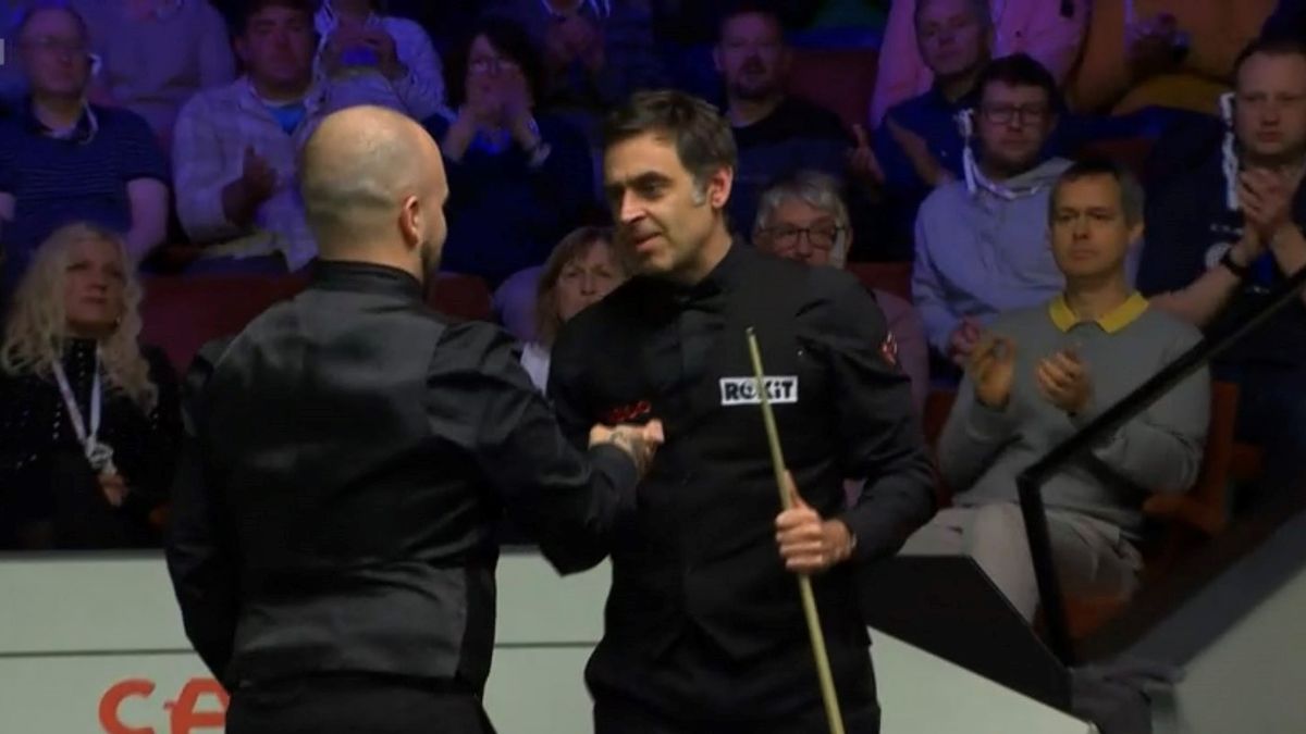 Luca Brecel, Ronnie O'Sullivan