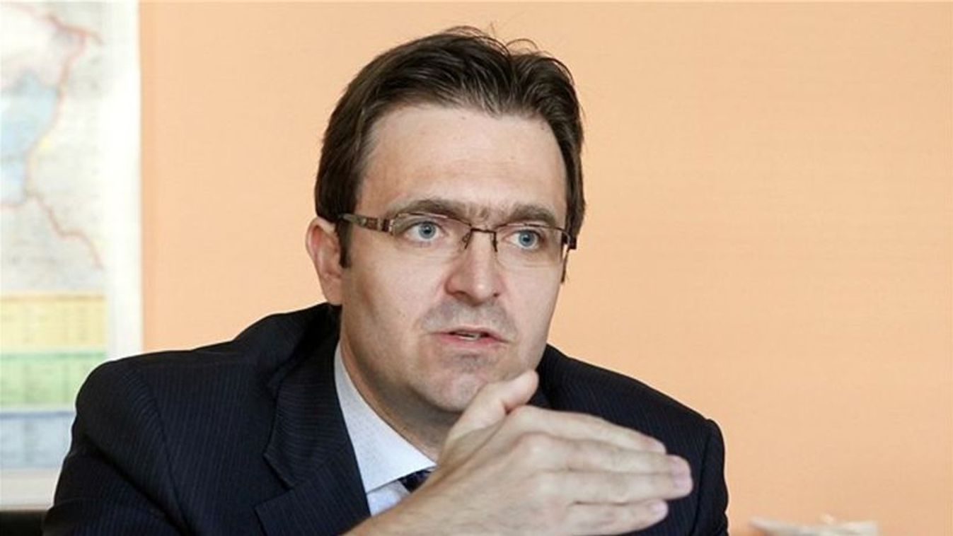 A magyar származású Ódor Lajos, a szlovák jegybank alelnöke. (Fotó: Körkép.sk / Twitter)