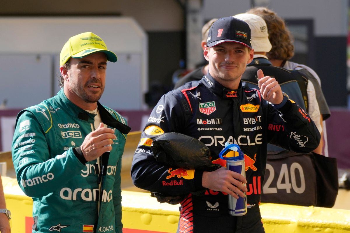 Fernando Alonso, Max Verstappen, Monaco