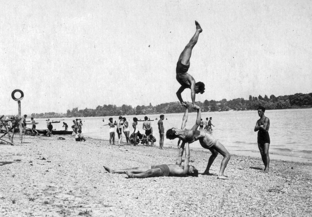 1934. Budapest III. Római part Fortepan / A R