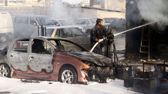 Izraeli légitámadás érte Damaszkusz környékét