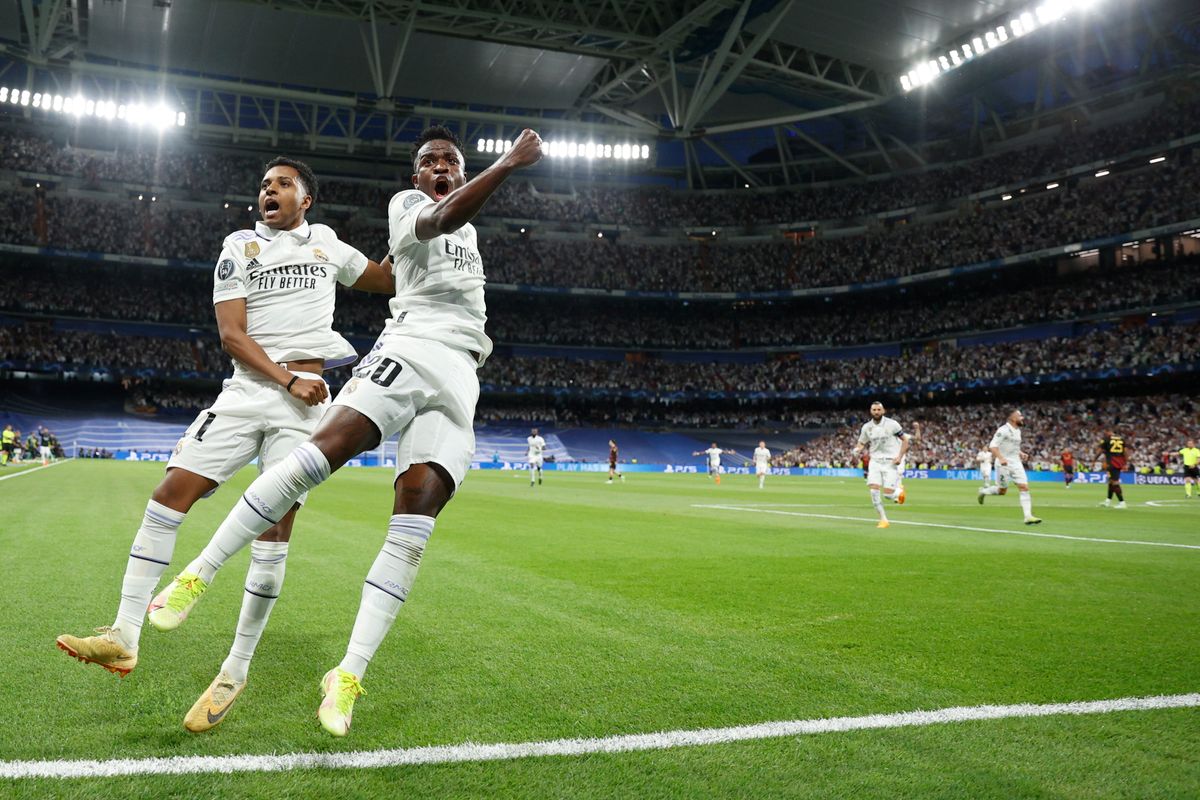 UEFA Champions League - Real Madrid vs Manchester City Vinícius Júnior