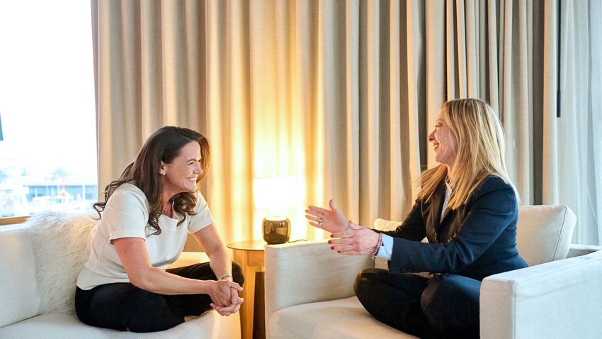 Novák Katalin az olasz miniszterelnökkel találkozott