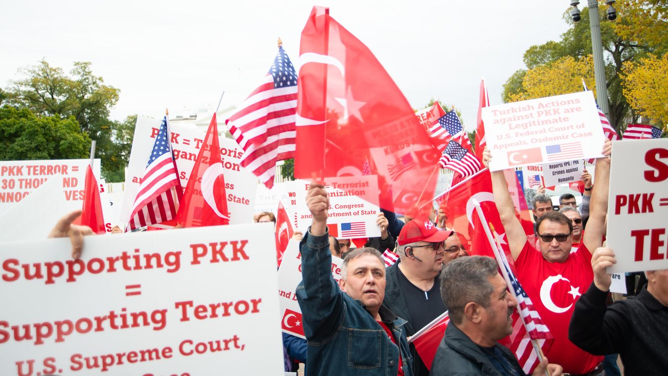 Washington,€,October,13:,Turkish,Nationals,Rally,In,Front,Of