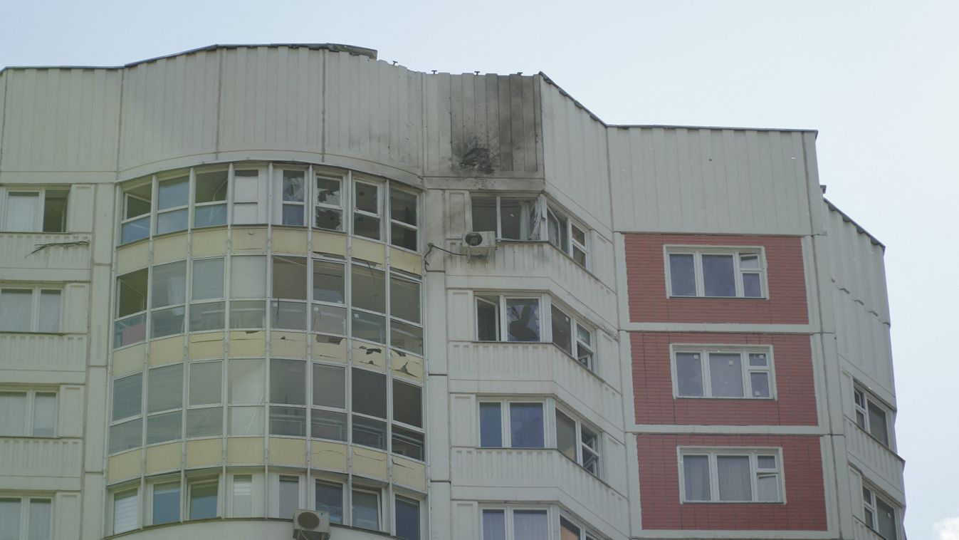 Drone attack in Moscow damages several buildings with no casualties