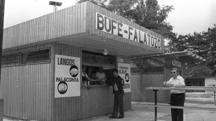 1981. Balatonfűzfő Fortepan / Bauer Sándor