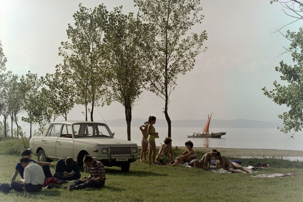 1968. Balatonőszöd Fortepan / Inkey Tibor