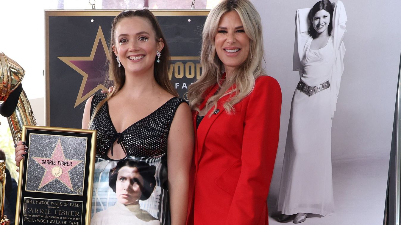 Posztumusz csillagot kapott Carrie Fisher, a Star Wars néhai sztárja