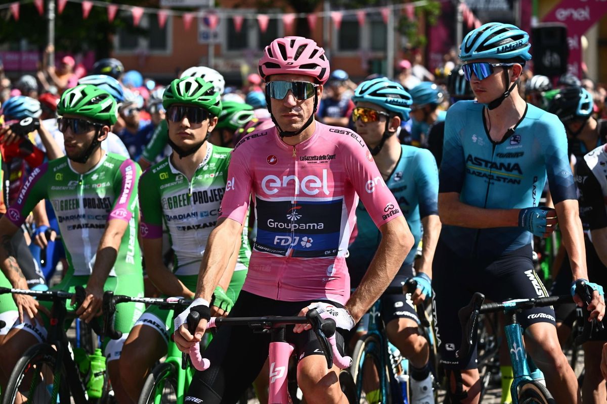 Giro d'Italia Bruno Armirail rózsaszín
