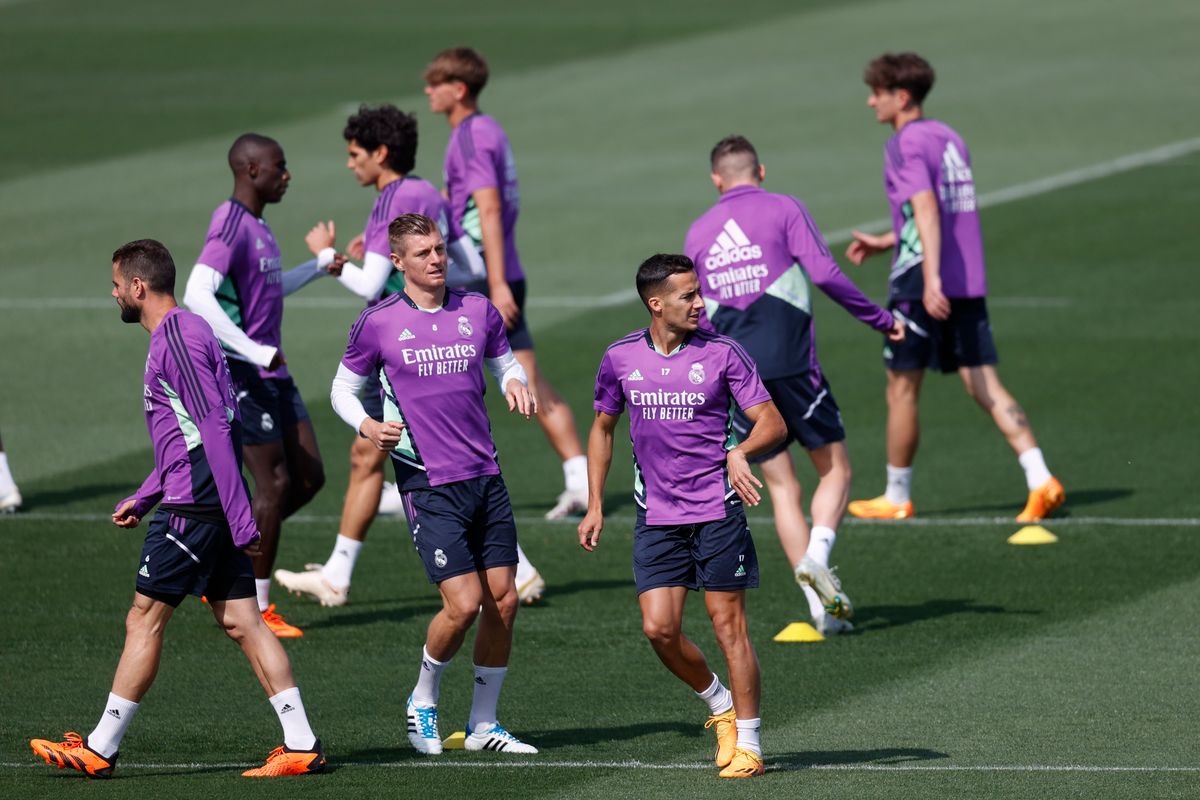 LaLiga - Real Madrid training session Pep Guardiola elégedetlen