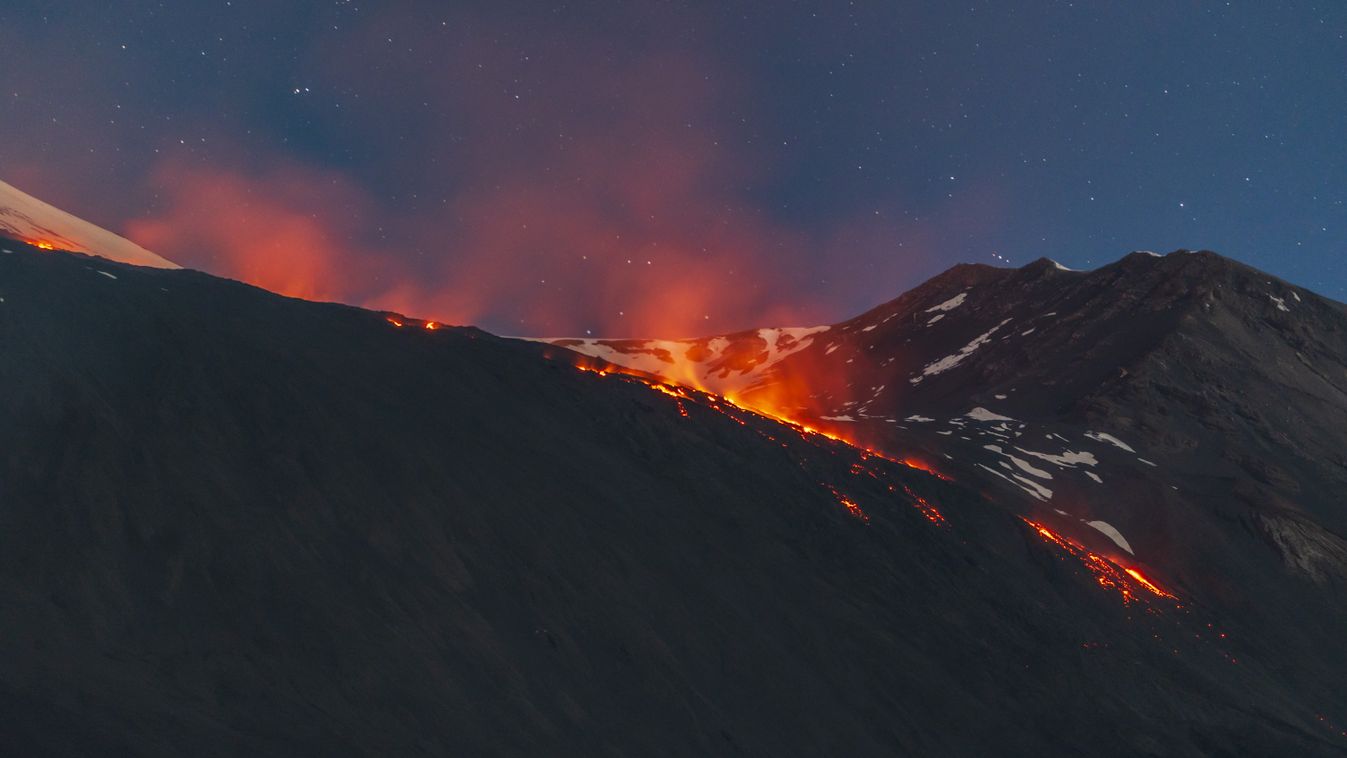 Volcanic eruption continue at Mount Etna