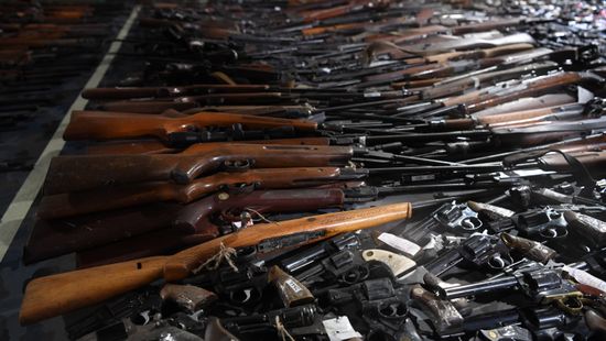 Közel nyolcvanezer illegális fegyvert gyűjtöttek össze Szerbiában