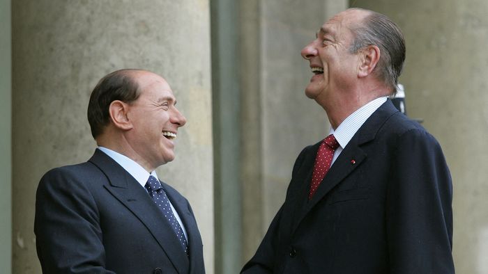 CHIRAC-BERLUSCONI