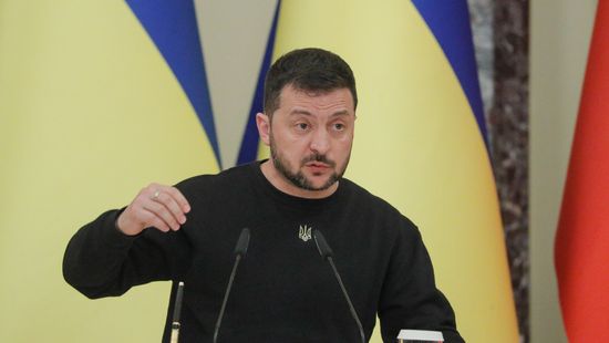 Volodimir Zelenszkij hevesen tagadja Ukrajna érintettségét