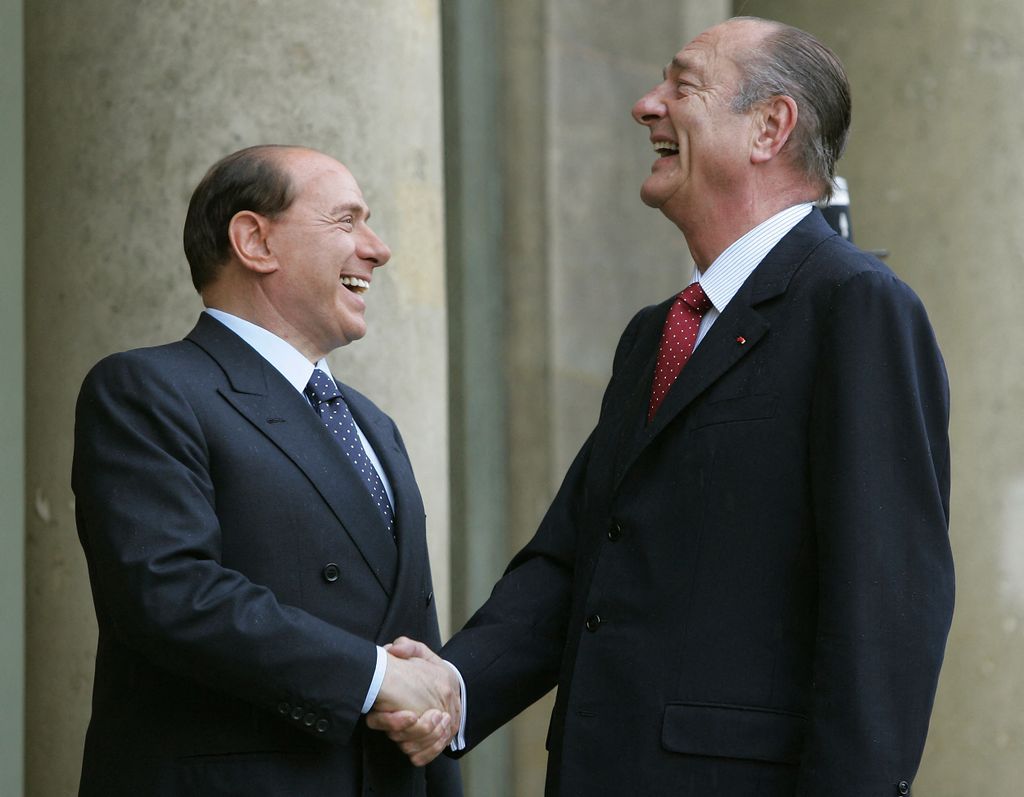 CHIRAC-BERLUSCONI