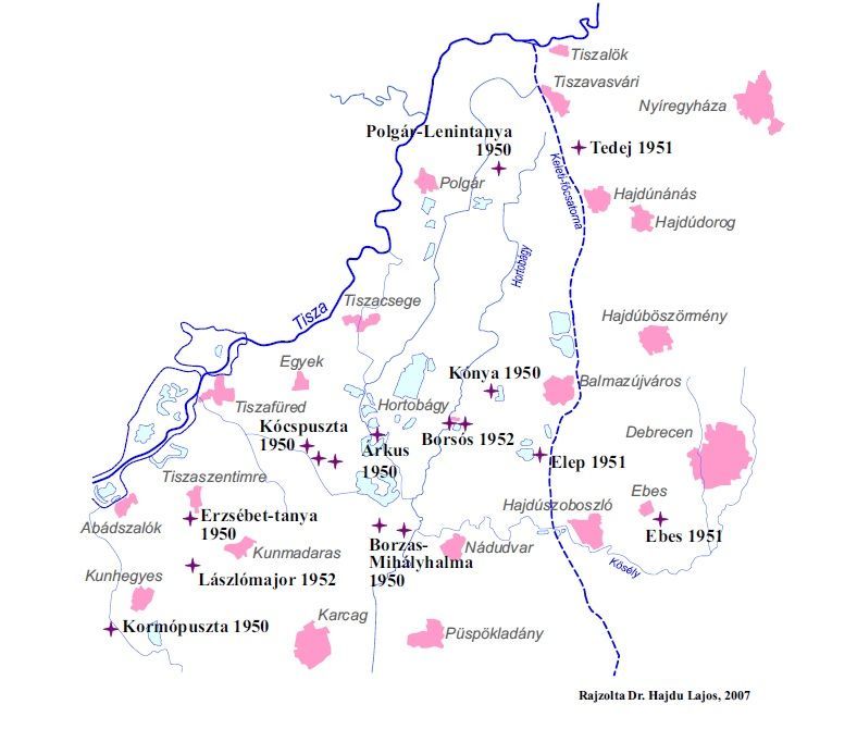 Zárt táborok rendszere 1950-1953 