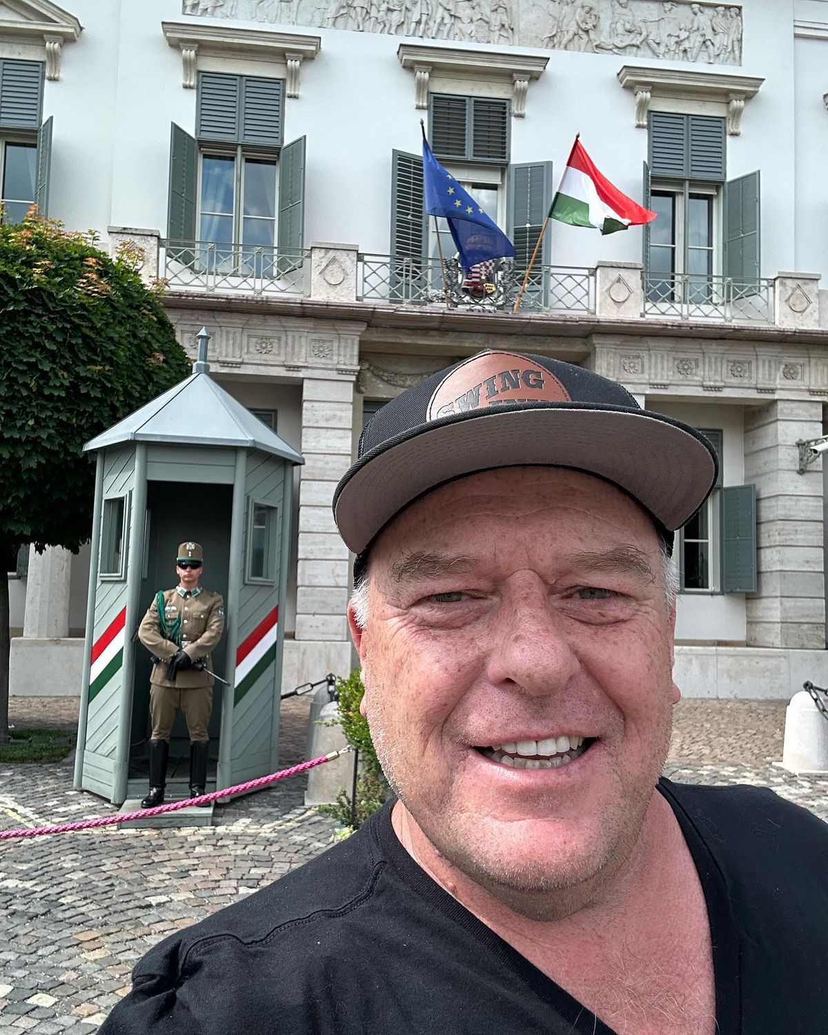 Dean Norris amerikai színész Budapesten