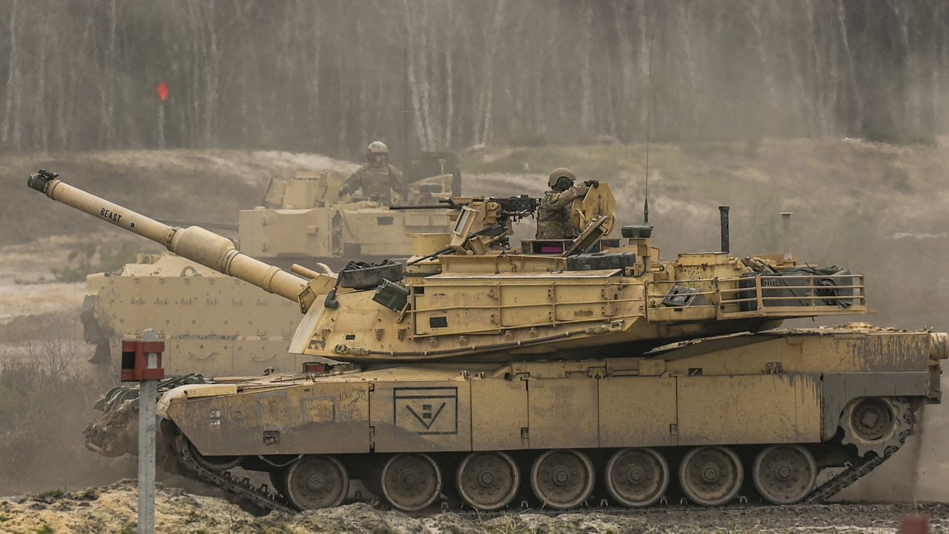 Abrams Tank Training In Nowa Deba