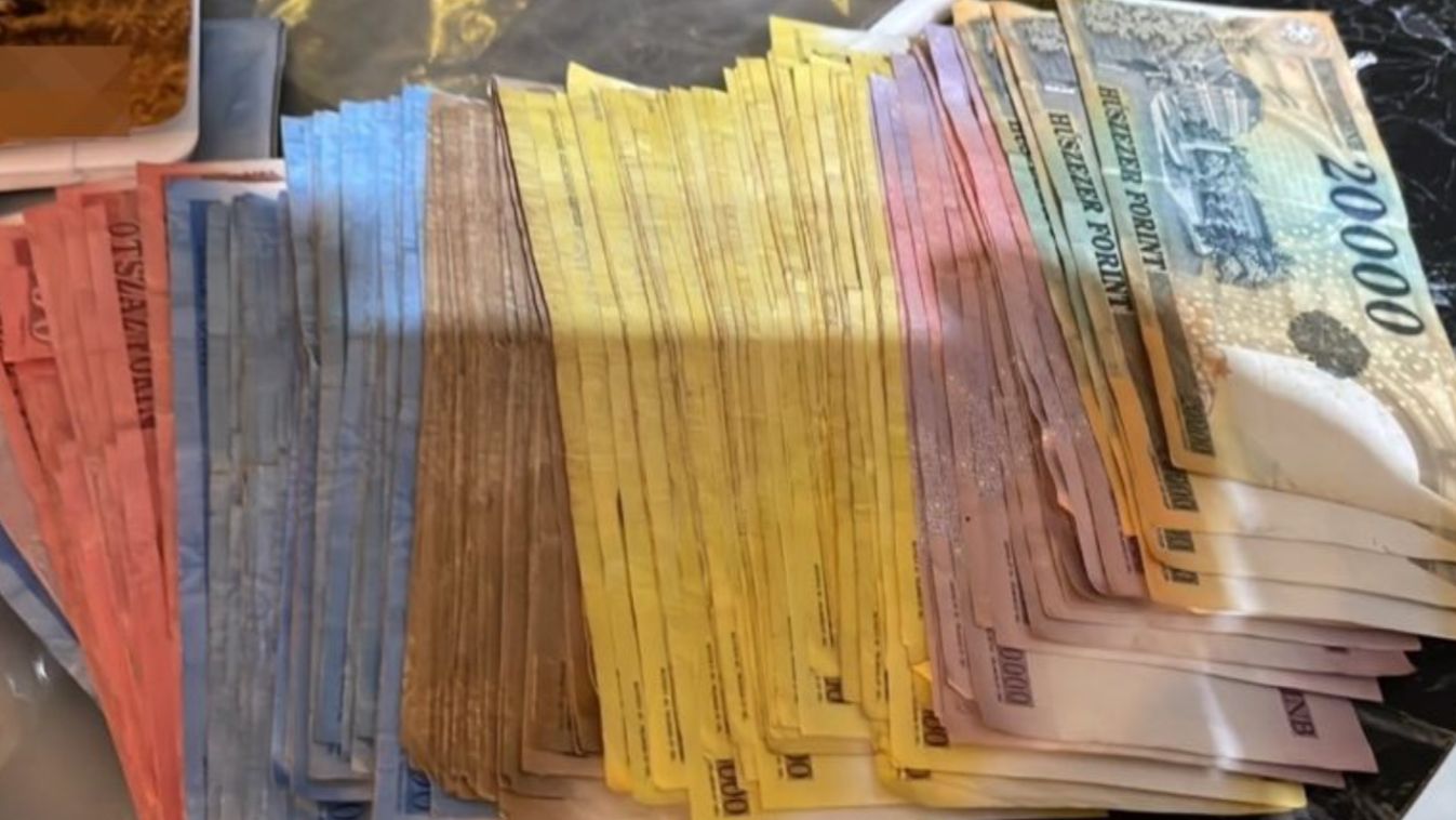 bankjegyek, forint, készpénz, papírpénz, korrupció, megvesztegetés