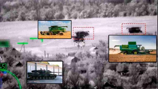 Wagner chief says they hit combine harvesters, not tanks + video