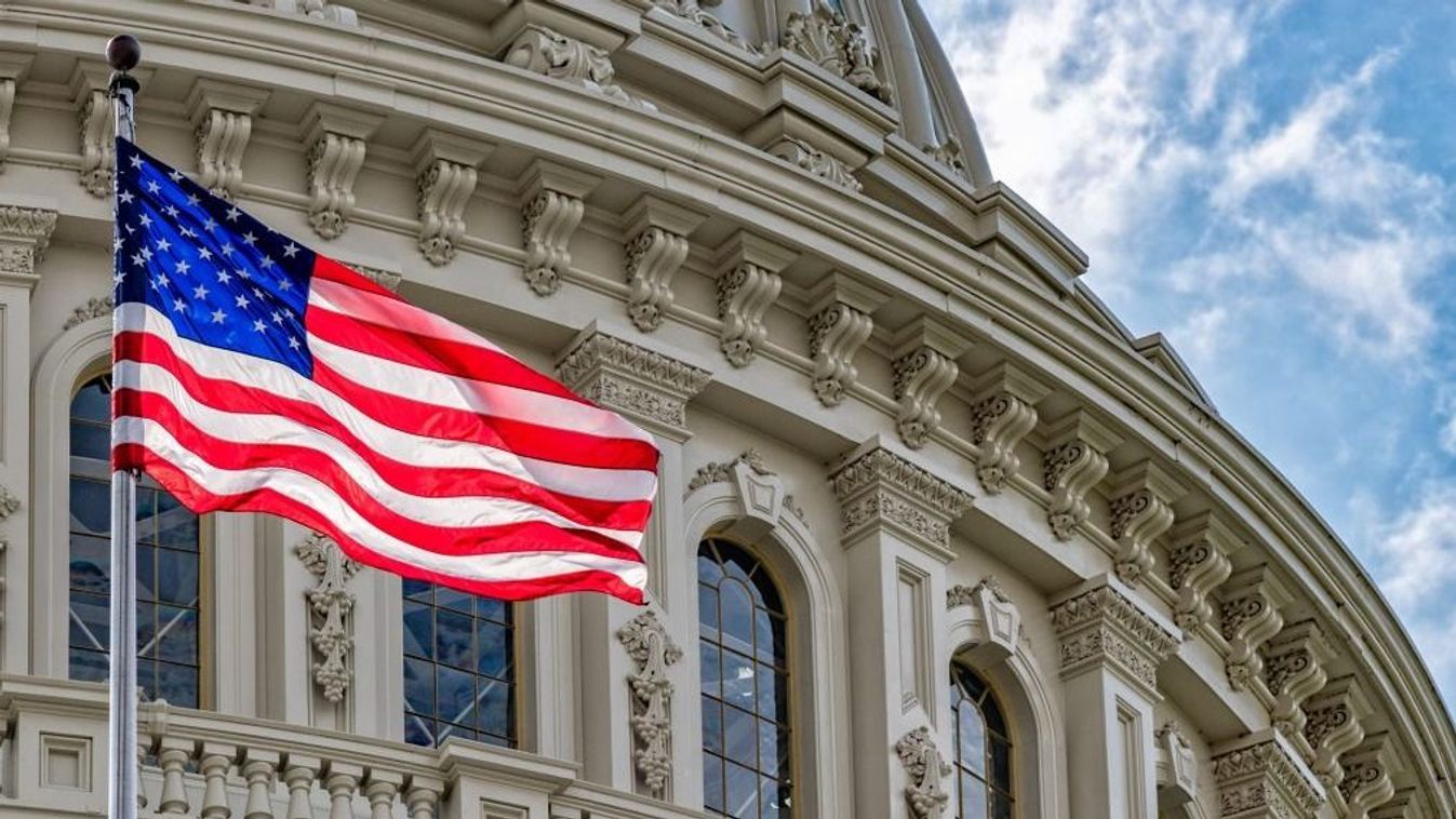 Az amerikai törvényhozás, a Kongresszus épülete. (Fotó: Bitcoin World News / Twitter)