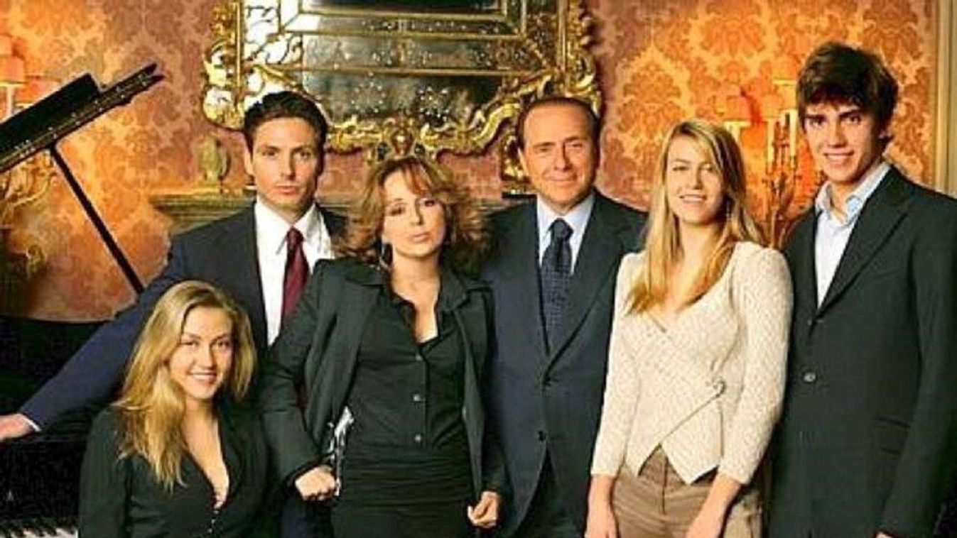 A Berlusconi család.