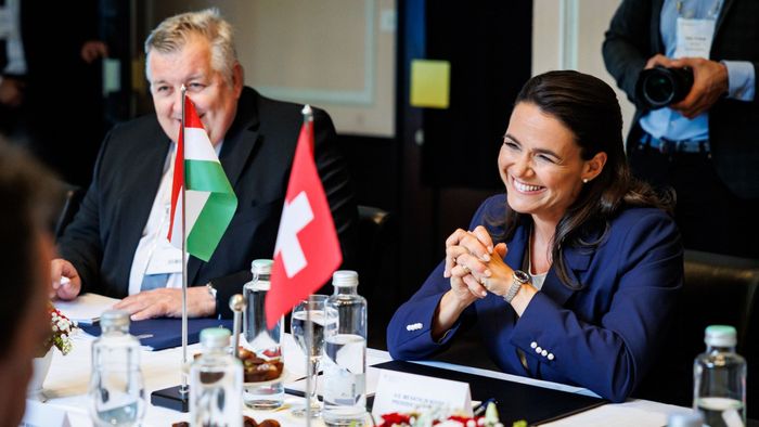 Novák Katalin: A szuverenitás védelme és a kisebbségek iránti elkötelezettség is összeköt minket Svájccal