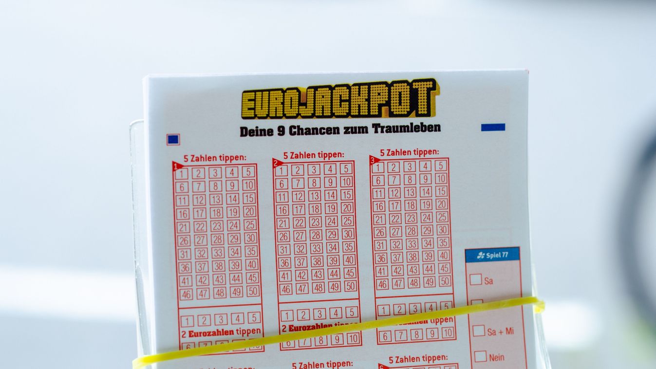 Soest,,Germany,-,September,11,,2021:,Eurojackpot,Lottery,Ticket