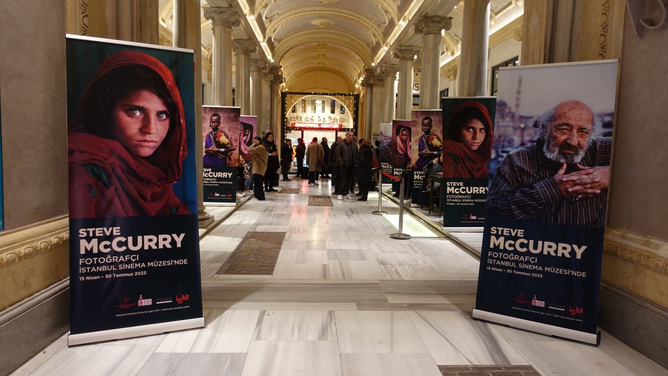 Works of Steve McCurry at Istanbul Cinema Museum