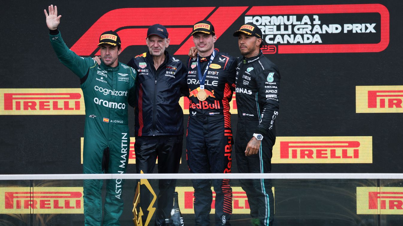 F1 Grand Prix Of Canada Alonso, Verstappen, Hamilton
