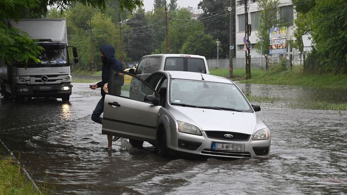 Szolnokon alig esett, miközben a Mátrában rekordot mértek