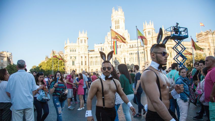 El primer desfile del Pride Madrid de este año se convirtió en una manifestación