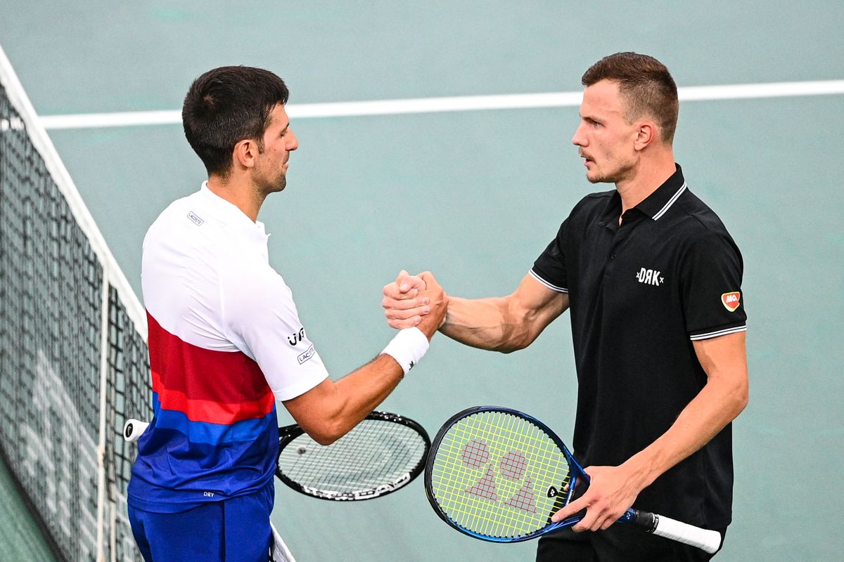 Novak Djokovics Fucsovics Márton ( Wimbledon )