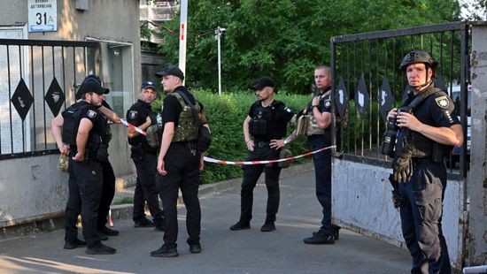 Tárgyalás során robbantottak egy kijevi bíróságon